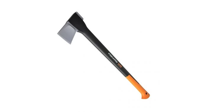 Hache Fiskars 122473 X21 - Merlin & gants Fiskars 160007 offerts - L - 710 mm - 122473 3 Hache Fiskars 122473 X21 - Merlin & gants Fiskars 160007 offerts - L - 710 mm - 122473